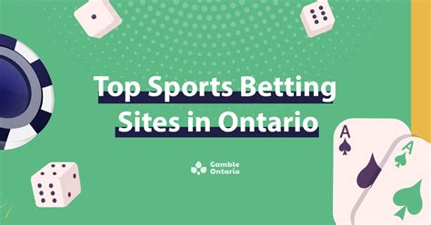 Ontario Sports Betting 2024: Best Legal Sportsbooks in Ontario.